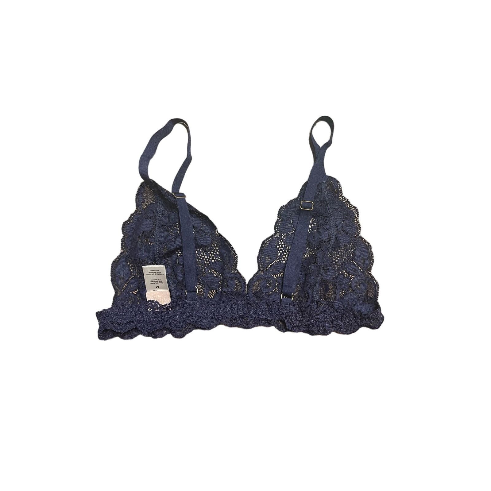 Free People We Are HAH Chi Bralette, Navy, NWOT, Various sizes Size ONE SIZE - 5 Thumbnail