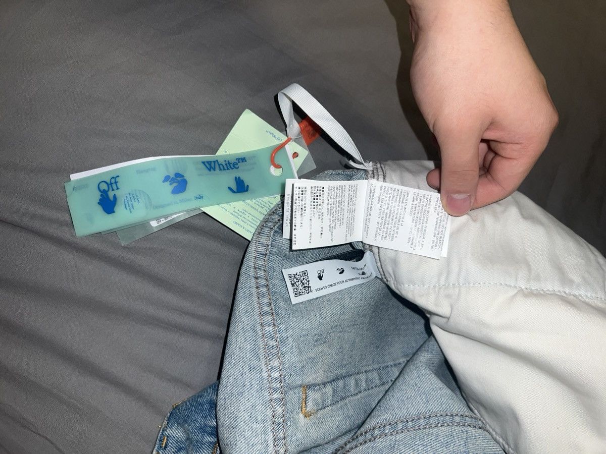 Off-White Off-White Bees Carpenter Jeans Size US 34 / EU 50 - 12 Thumbnail