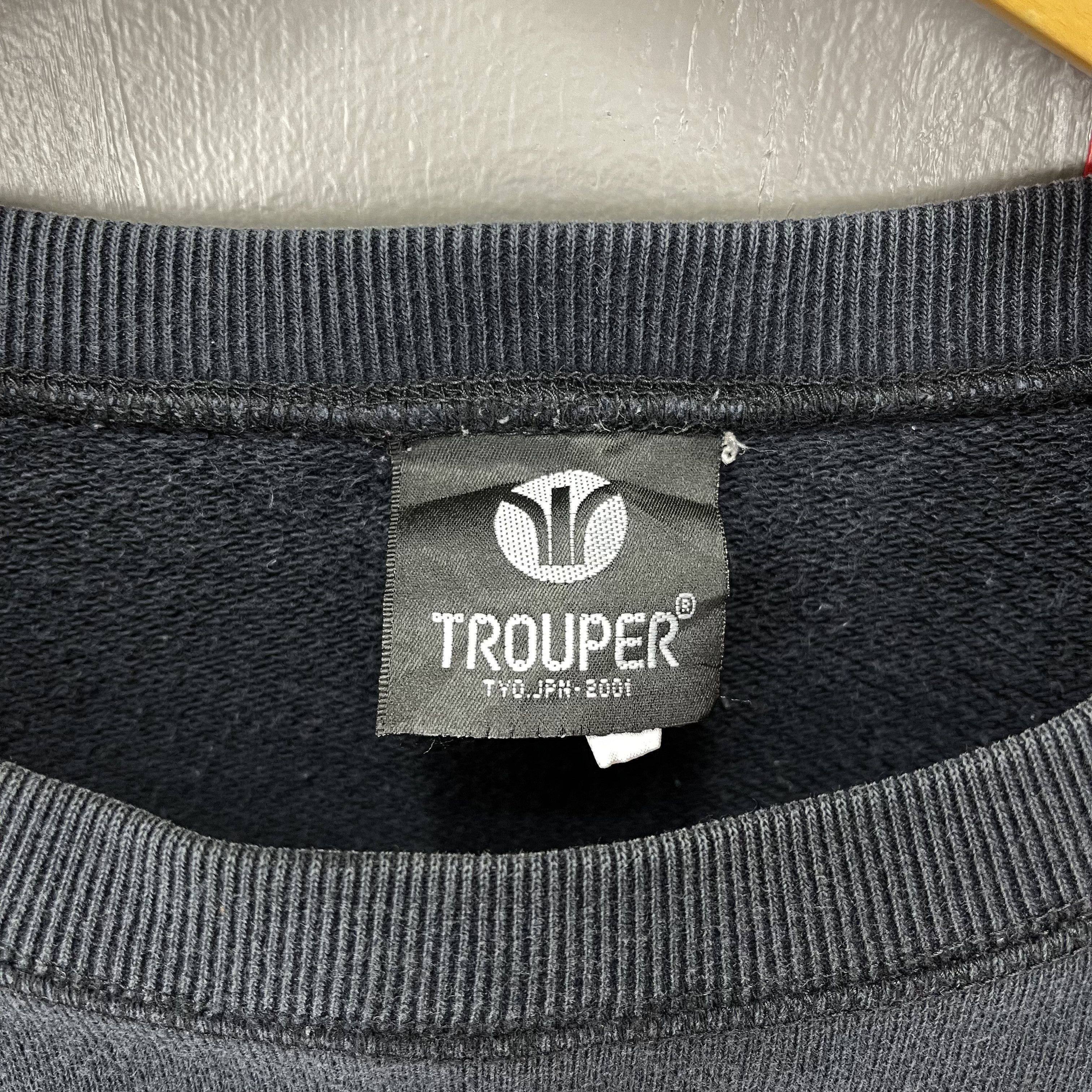 Japanese Brand TROUPER Made In Japan Crew Neck Sweatshirt #1257/AR Size US L / EU 52-54 / 3 - 8 Thumbnail
