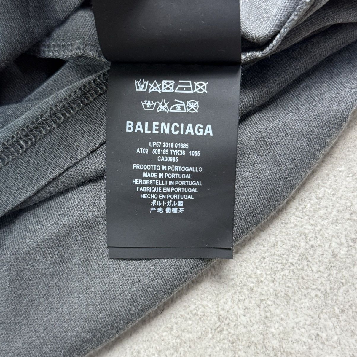Balenciaga AW17 Balenciaga Paris Tourist Souvenir T Shirt Size US L / EU 52-54 / 3 - 5 Thumbnail