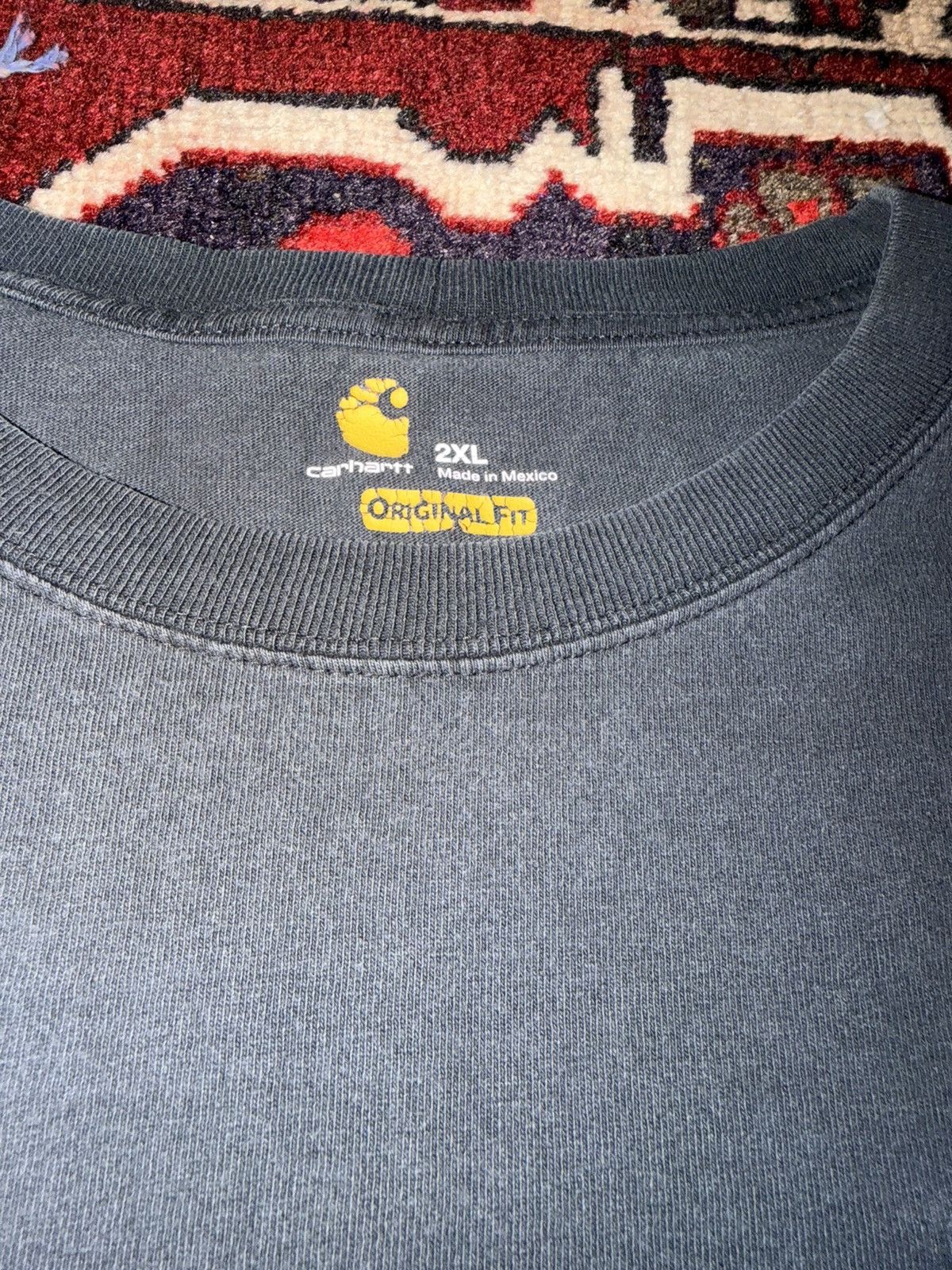 Carhartt Sun faded Carhartt Long Sleeve Pocket T-Shirt Size US XXL / EU 58 / 5 - 4 Thumbnail