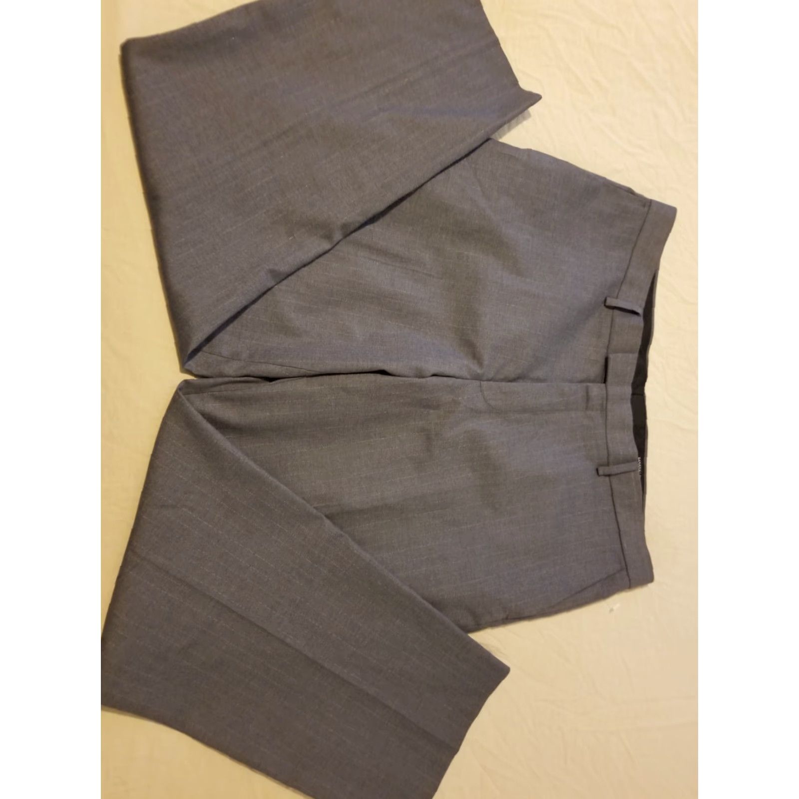 Banana Republic Banana Republic Mens Dress Pants 36x30 Gray Slack Chino Khaki Trouser Stretch Size US 36 / EU 52 - 3 Thumbnail