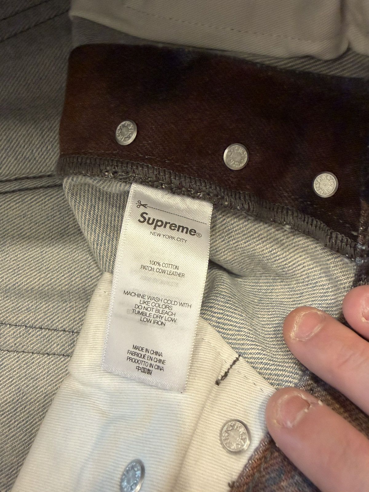 Supreme Supreme "Frank Frazetta" Jeans Size US 30 / EU 46 - 5 Thumbnail