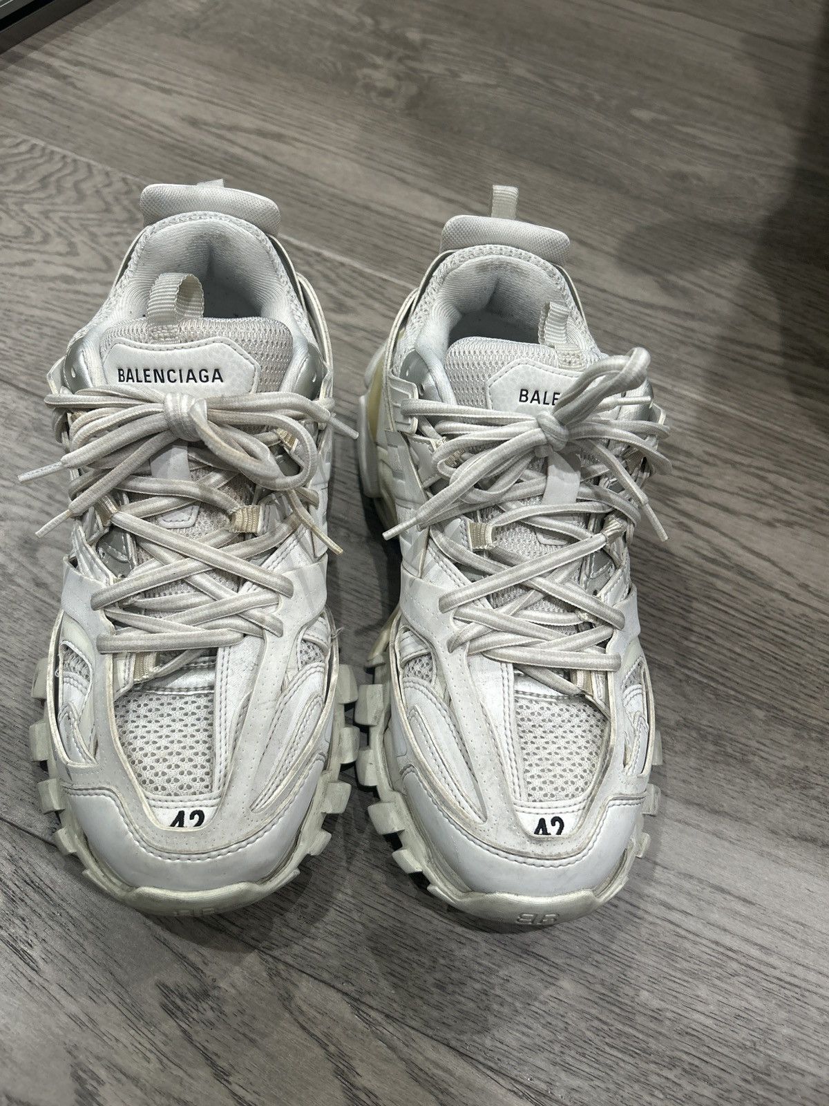 後払い手数料無料】 BALENCIAGA Track 41 グレー スニーカー - www 