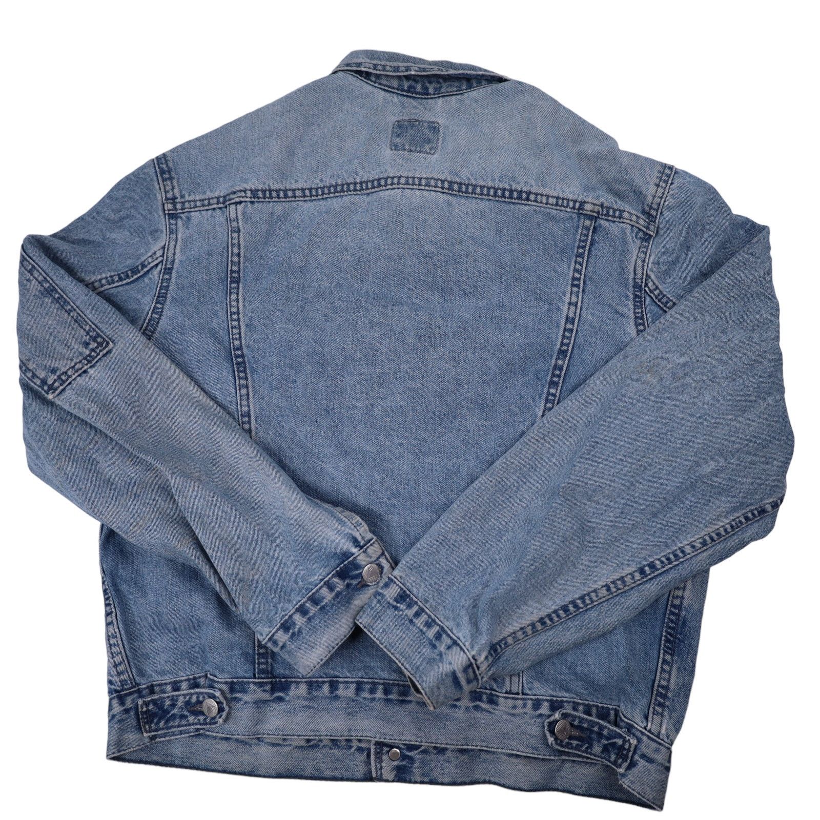 Levi's × Vintage Vintage Levis Silvertab Denim Jean Jacket Size US L / EU 52-54 / 3 - 13 Thumbnail