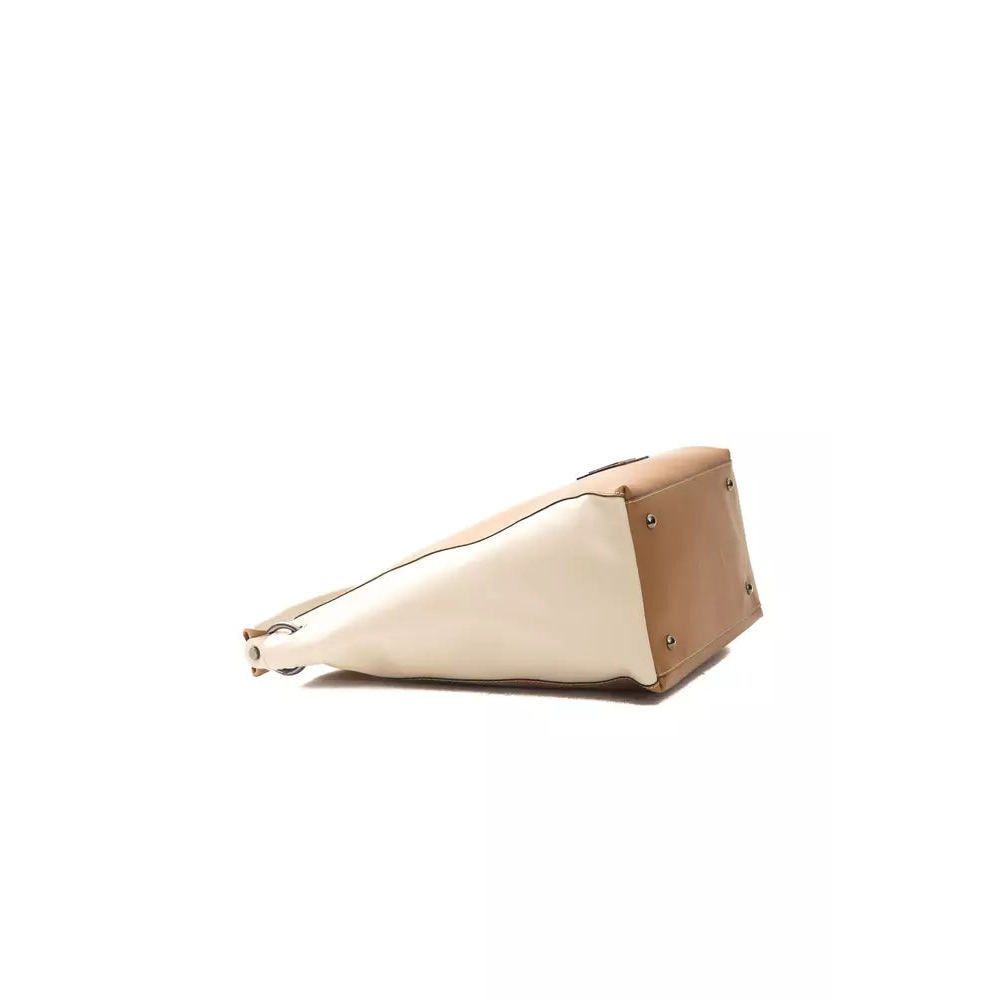 Other Pompei Donatella Brown Leather Shoulder Bag Size ONE SIZE - 4 Thumbnail