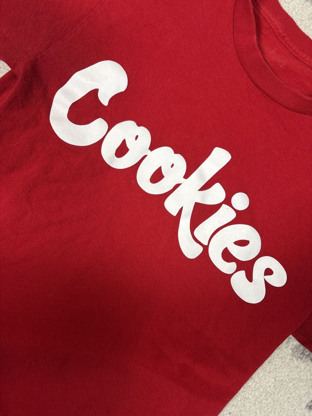 Cookies COOKIES RED T SHIRT (WHITE LOGO) Size US S / EU 44-46 / 1 - 2 Thumbnail