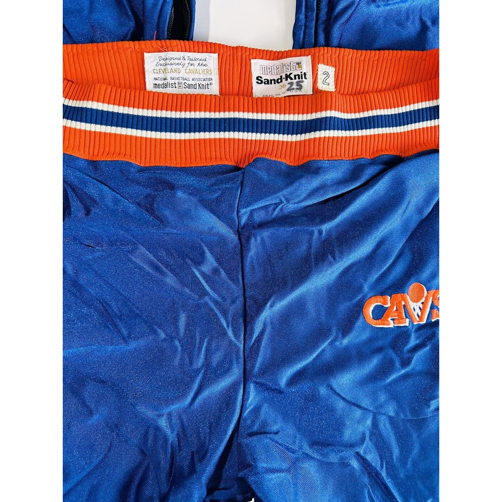 NBA Sand Knit Cleveland Cavs Pants Mark Price #25 Size 36 Size US 36 / EU 52 - 1 Thumbnail