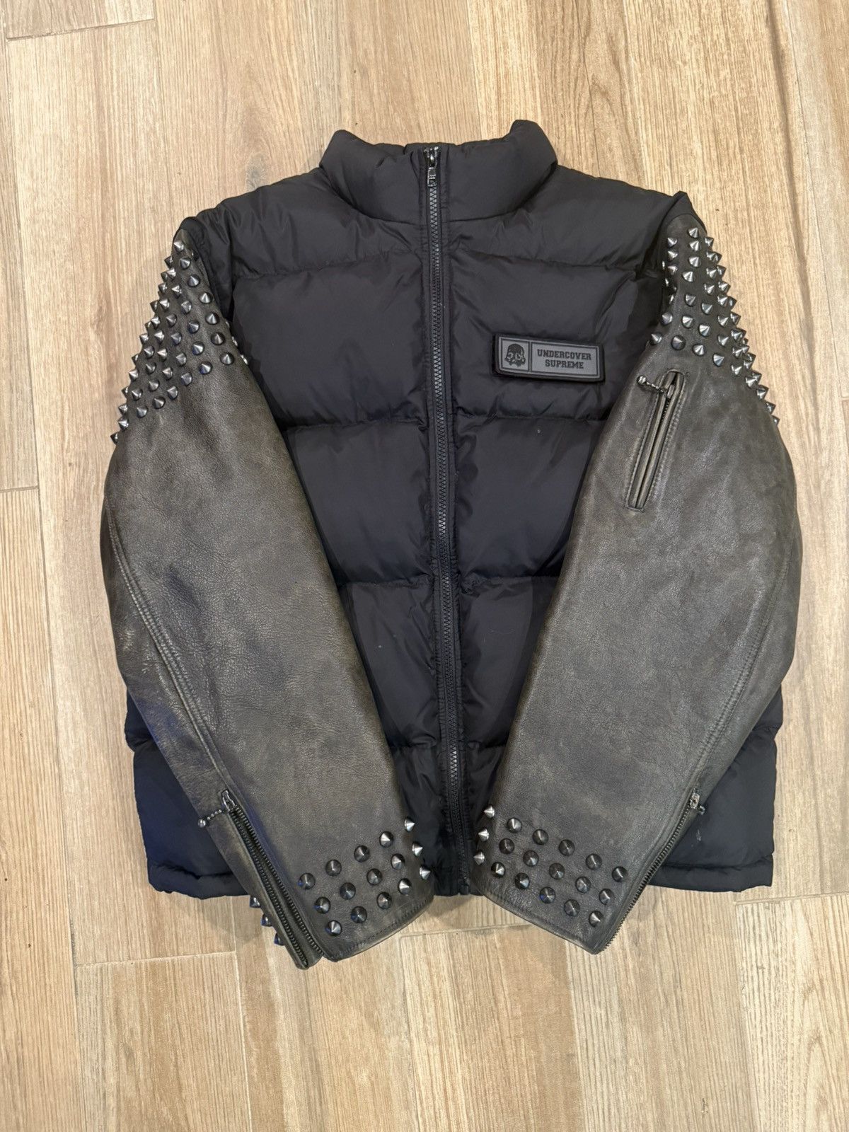 Supreme × Undercover Surpeme Undercover Studded Puffer Jacket Size US M / EU 48-50 / 2 - 3 Thumbnail