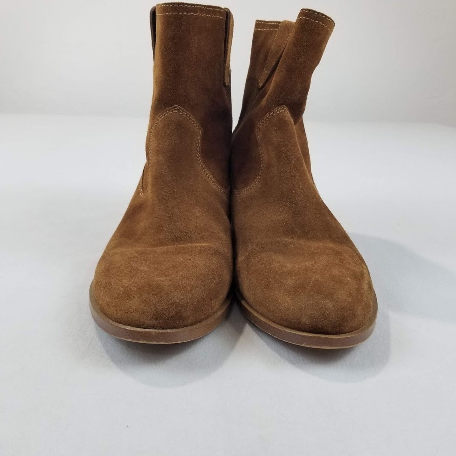 Rebecca Minkoff Rebecca Minkoff Boots Womens 7.5 Brown Suede Ankle Western Size US 7.5 / IT 37.5 - 5 Thumbnail