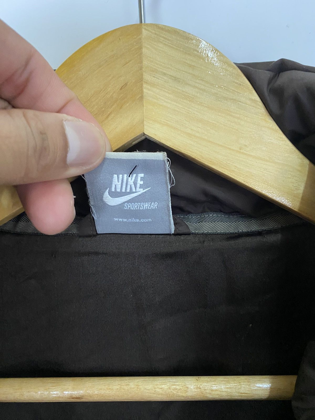 Nike Vintage Y2K Nike Light Jacket Brown Size US S / EU 44-46 / 1 - 11 Thumbnail