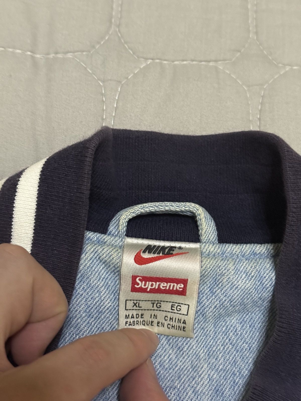 NBA × Nike × Supreme Supreme nba Jacket nike teams warm-up Jacket bomber Jacket Size US XL / EU 56 / 4 - 4 Thumbnail