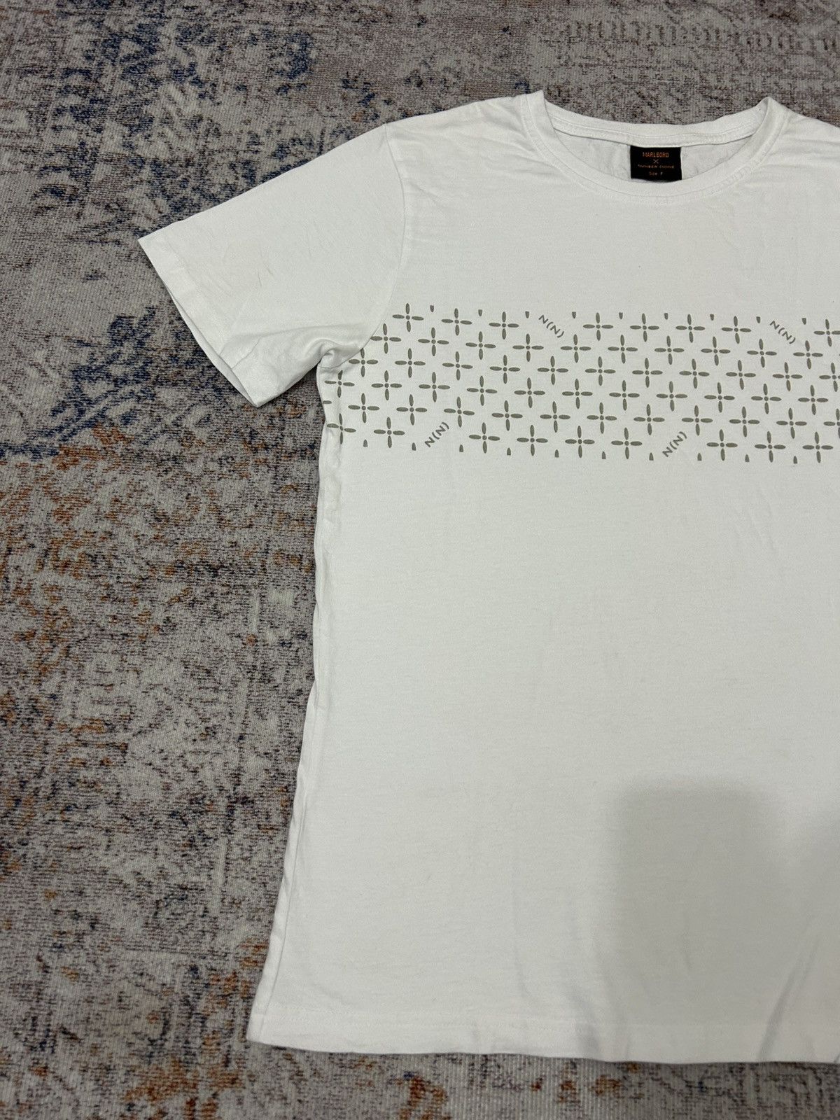 Number (N)ine Number nine X Marlboro Matrix Box Logo Tee Size US M / EU 48-50 / 2 - 3 Thumbnail