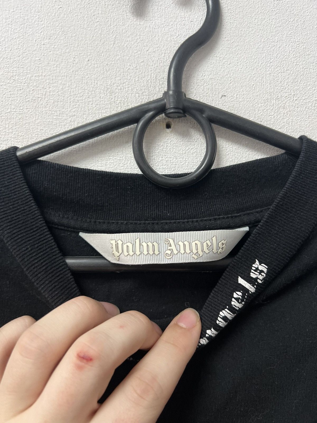 Palm Angels Palm Angels black Big logo oversize t-shirt tee Size US S / EU 44-46 / 1 - 9 Thumbnail