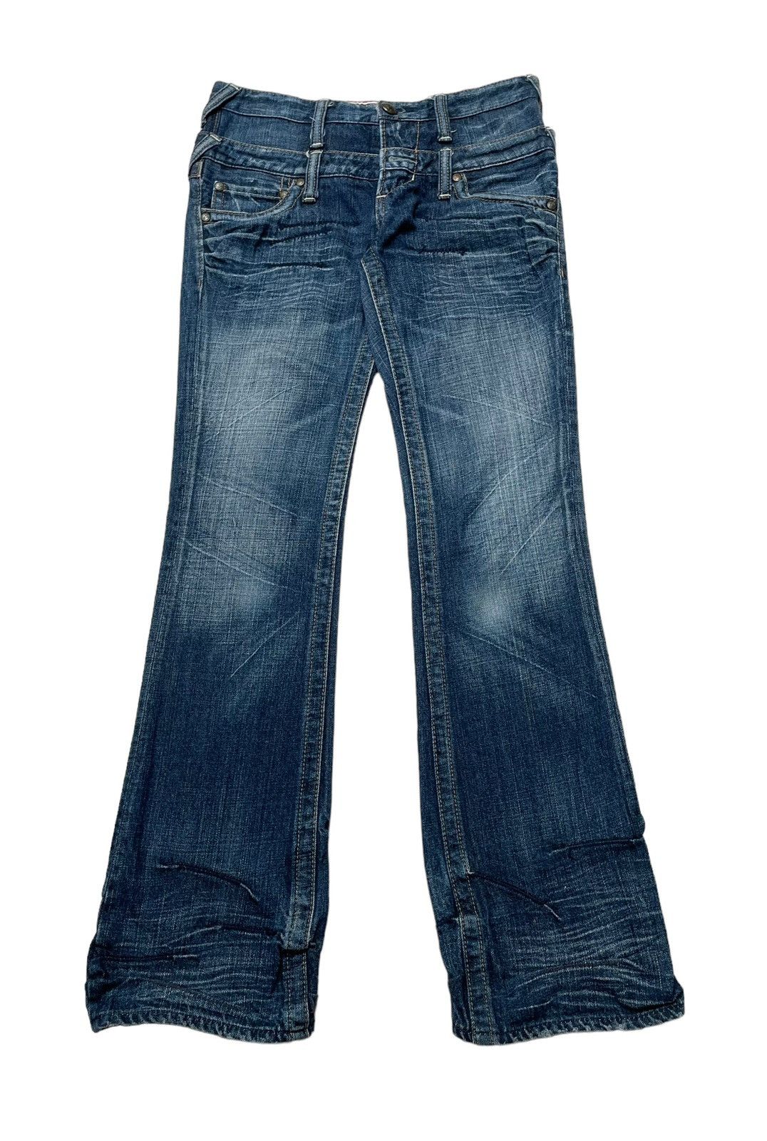 Japanese Brand × Vintage Vintage Brand Antgauge Flared Jeans 2000s Size US 29 - 1 Thumbnail