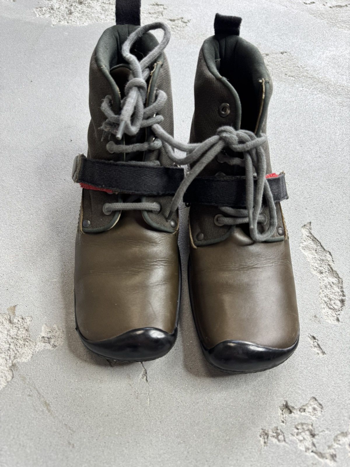 Prada Prada Boots FW 1999 Vintage High Top Brown Military Size US 5 / EU 37 - 3 Thumbnail