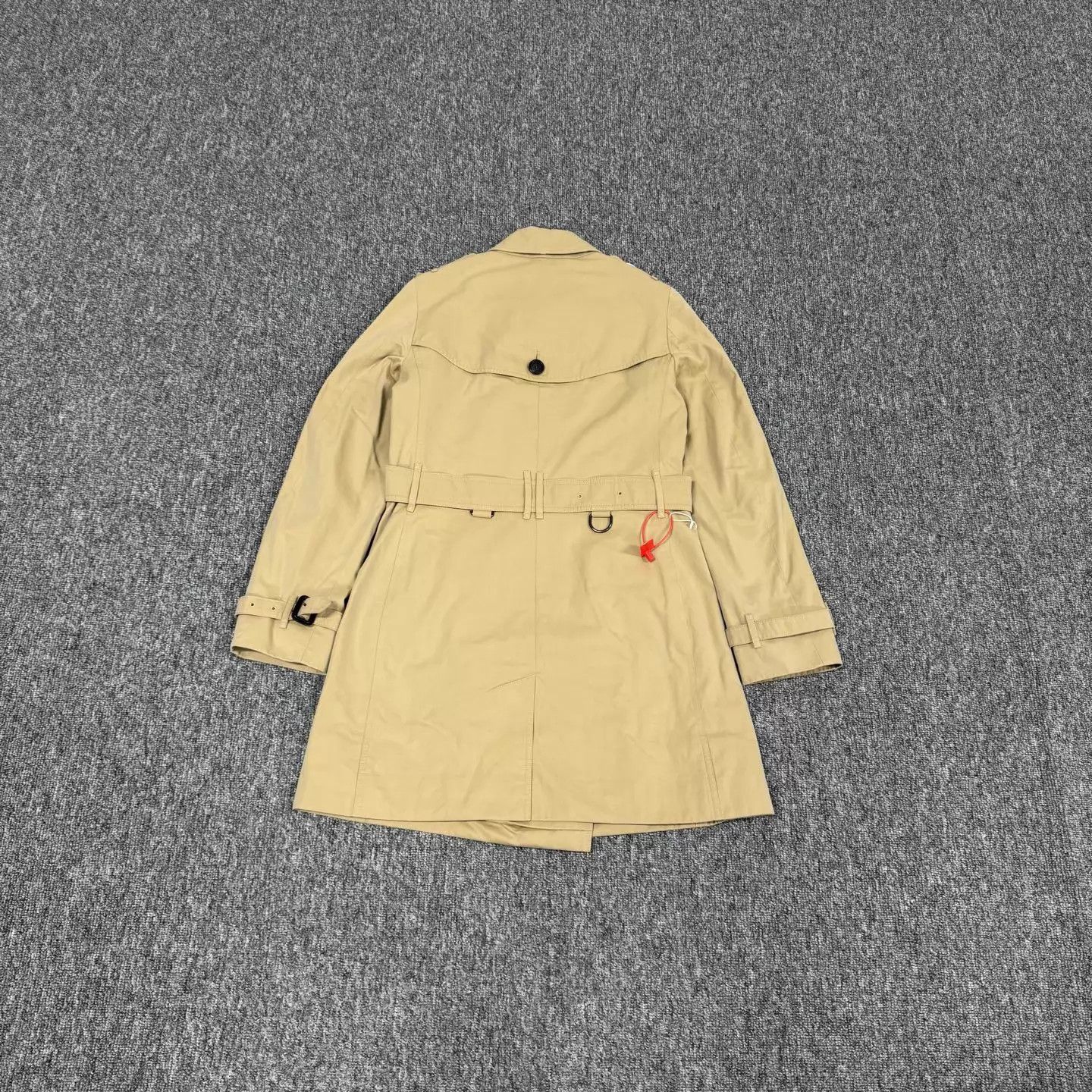 Burberry Burberry Double-Breasted Belted Trench Coat UK4 99 New Size XS / US 0-2 / IT 36-38 - 2 Thumbnail
