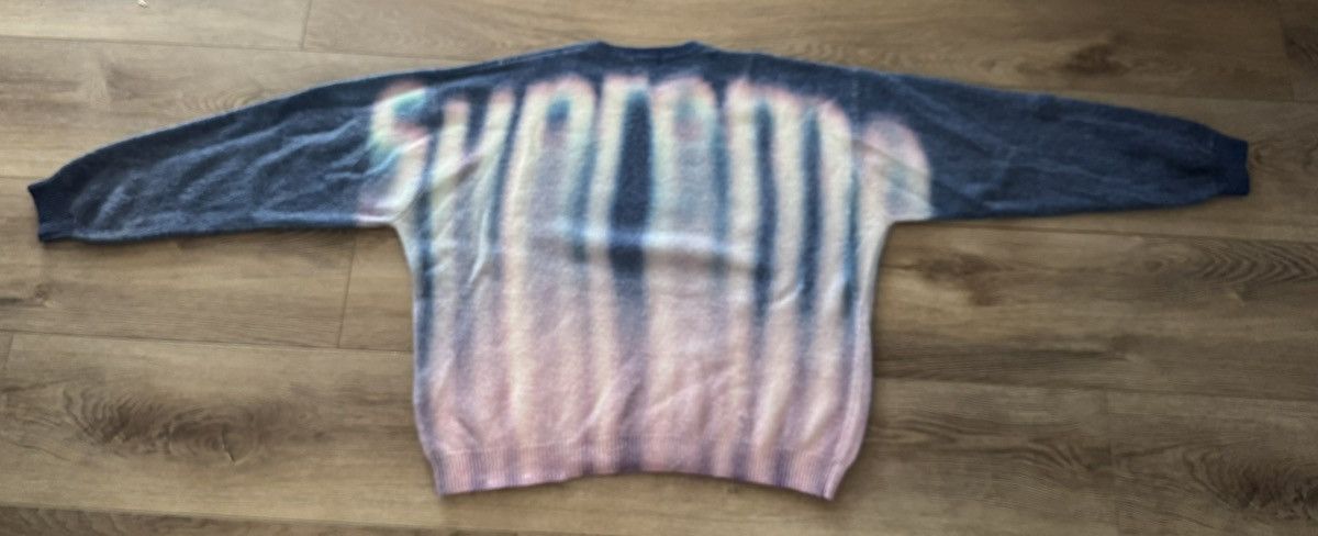 Supreme Blurred Logo Sweater (FW23) - $178