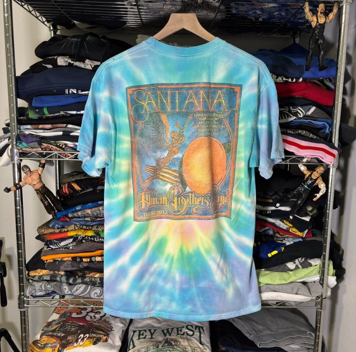 Band Tees Santana tour shirt Size US L / EU 52-54 / 3 - 1 Thumbnail
