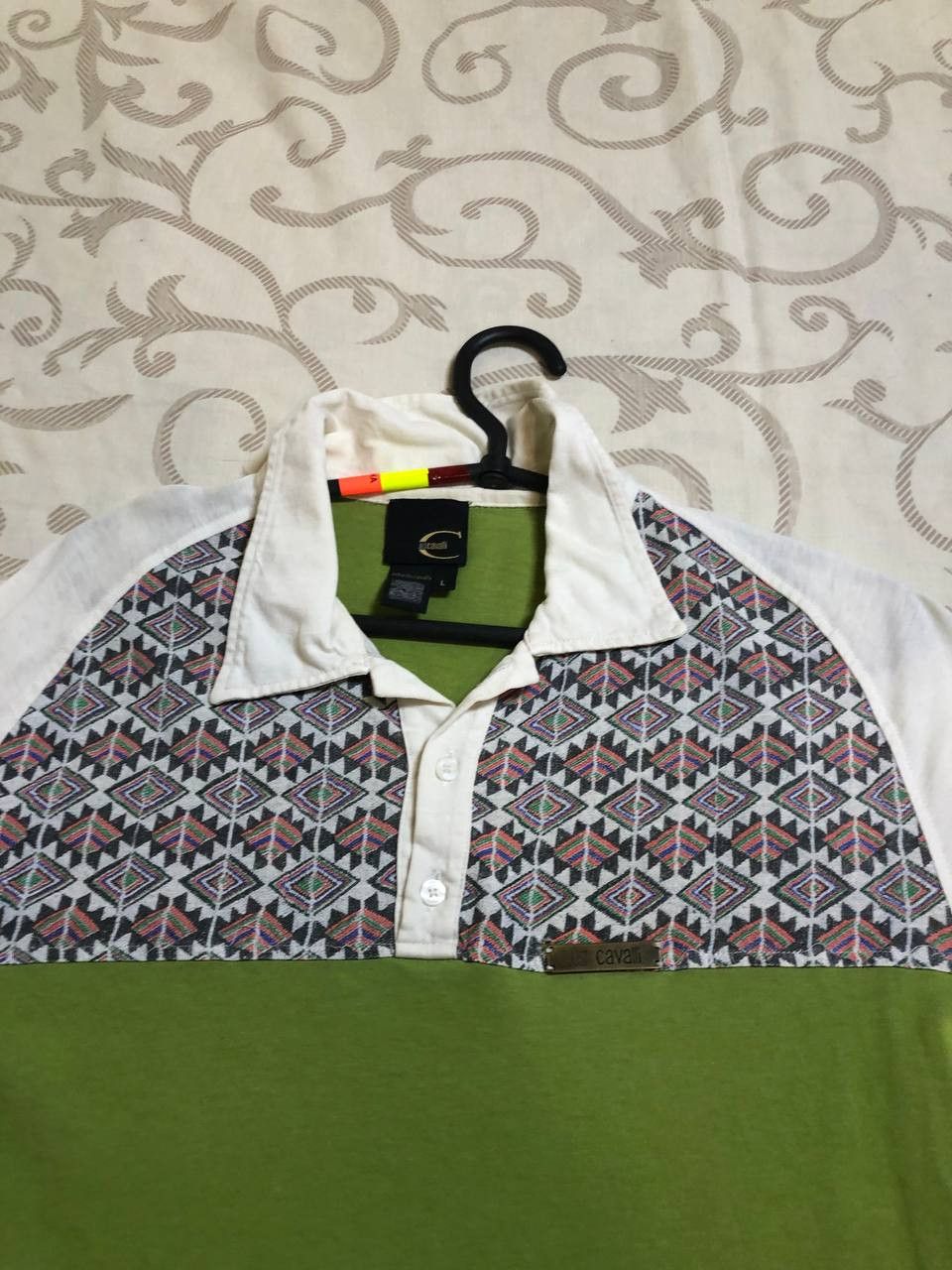 Just Cavalli Just Cavalli Vintage T-shirt green luxury Size US L / EU 52-54 / 3 - 5 Thumbnail