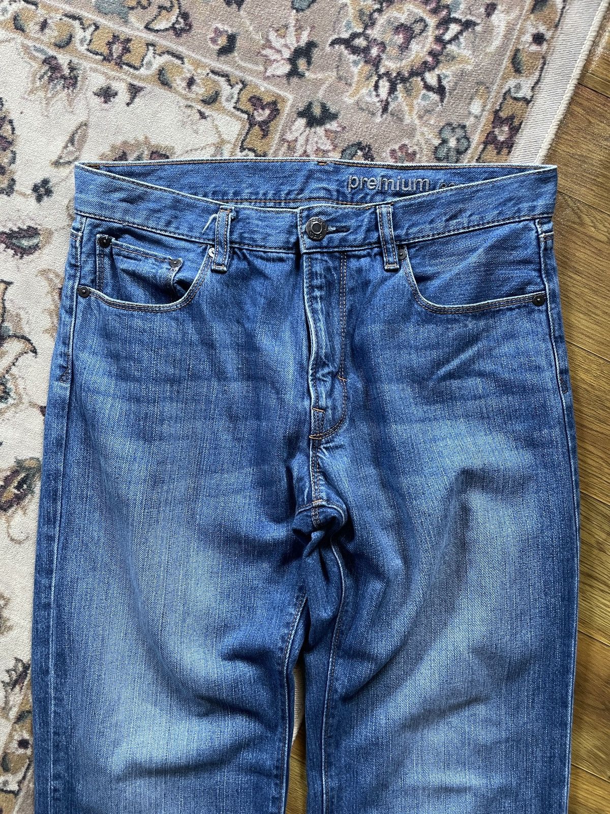 Gap Baggy Blue Jeans Gap Size US 33 - 3 Thumbnail