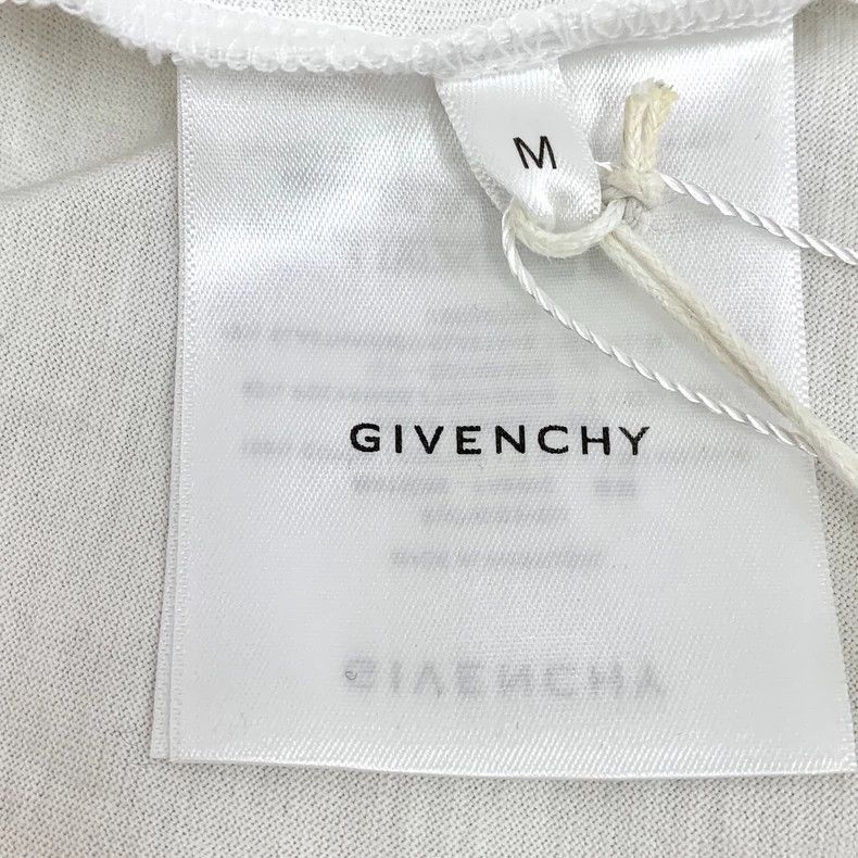 Givenchy Givenchy Givenchy White Letter Print Short Sleeve Tshirt - Size M / US 6-8 / IT 42-44 - 7 Thumbnail
