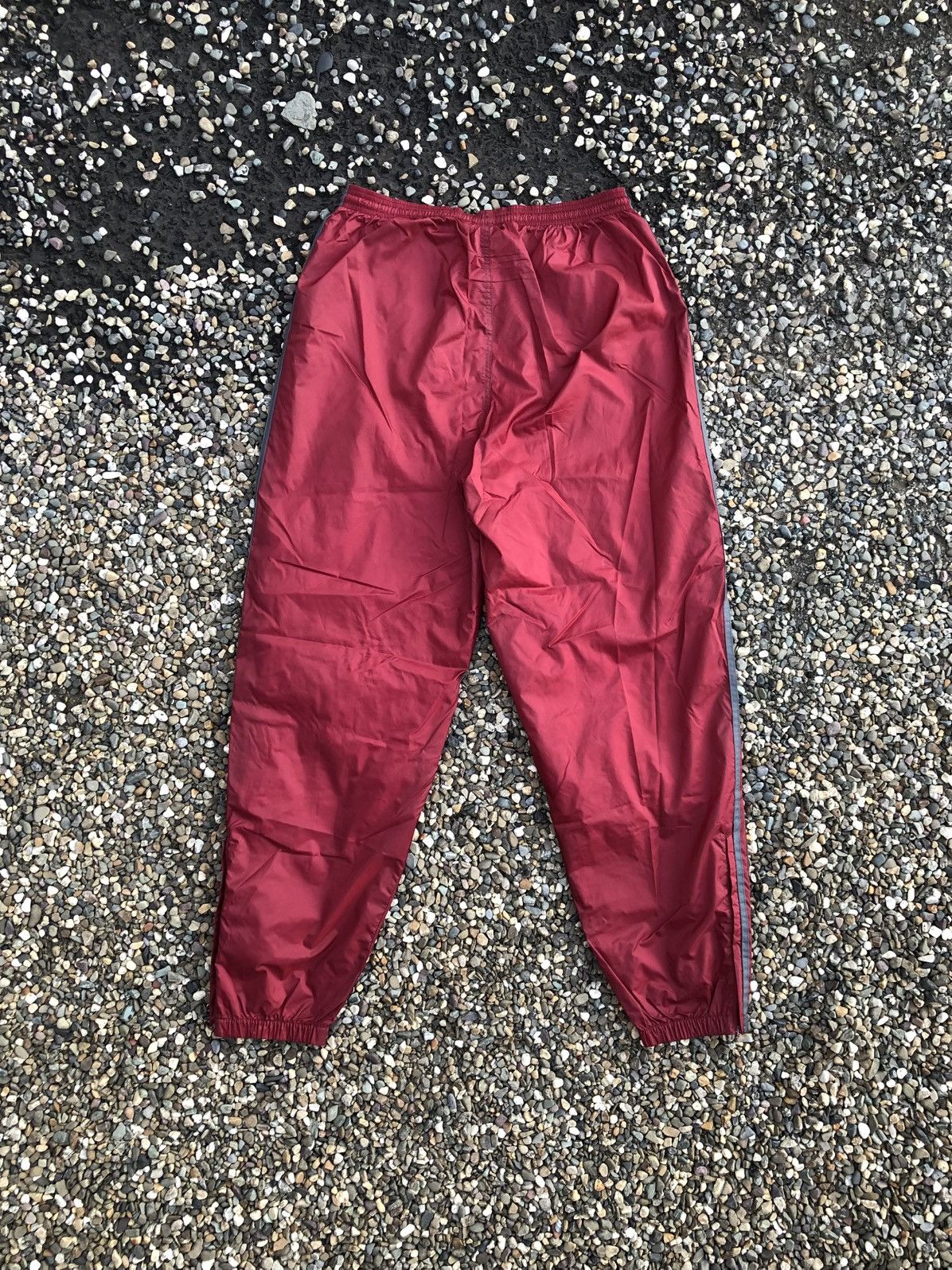 Adidas Vintage Adidas Striped Fleece Lined Windbreaker Track Pants Size US 34 / EU 50 - 4 Thumbnail
