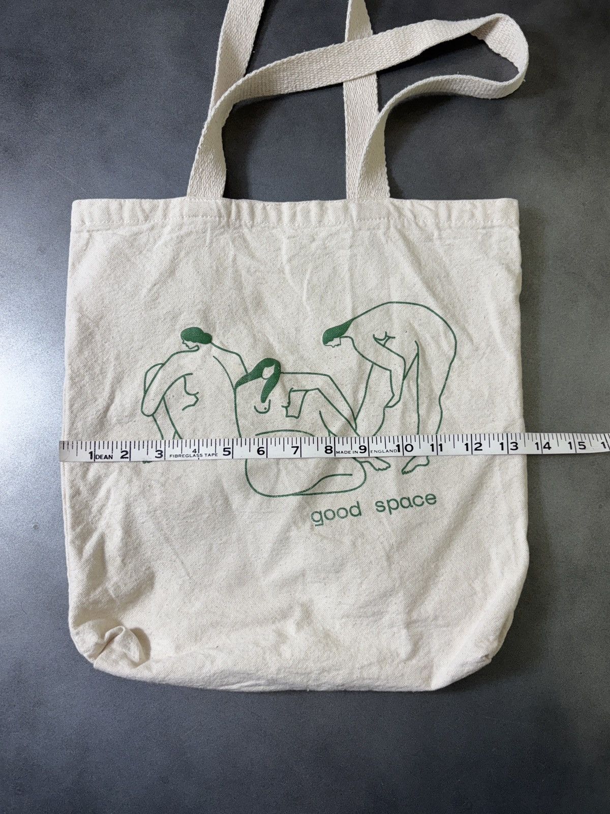 Other Good Space Tote Bag Screen Print Canvas Shoulder Bag NYT Size ONE SIZE - 3 Thumbnail