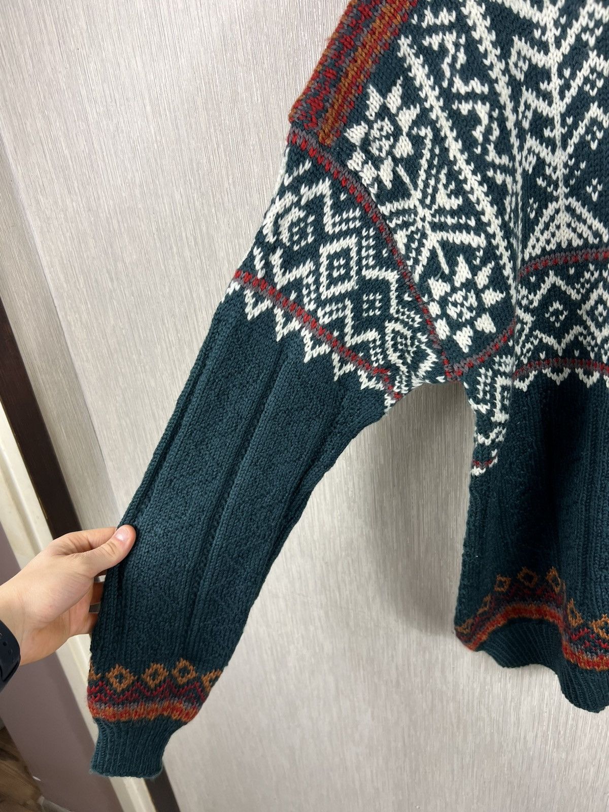 Dale Of Norway Vintage 90s Dale of Norway trondheim patterned wool sweater Size US L / EU 52-54 / 3 - 13 Thumbnail