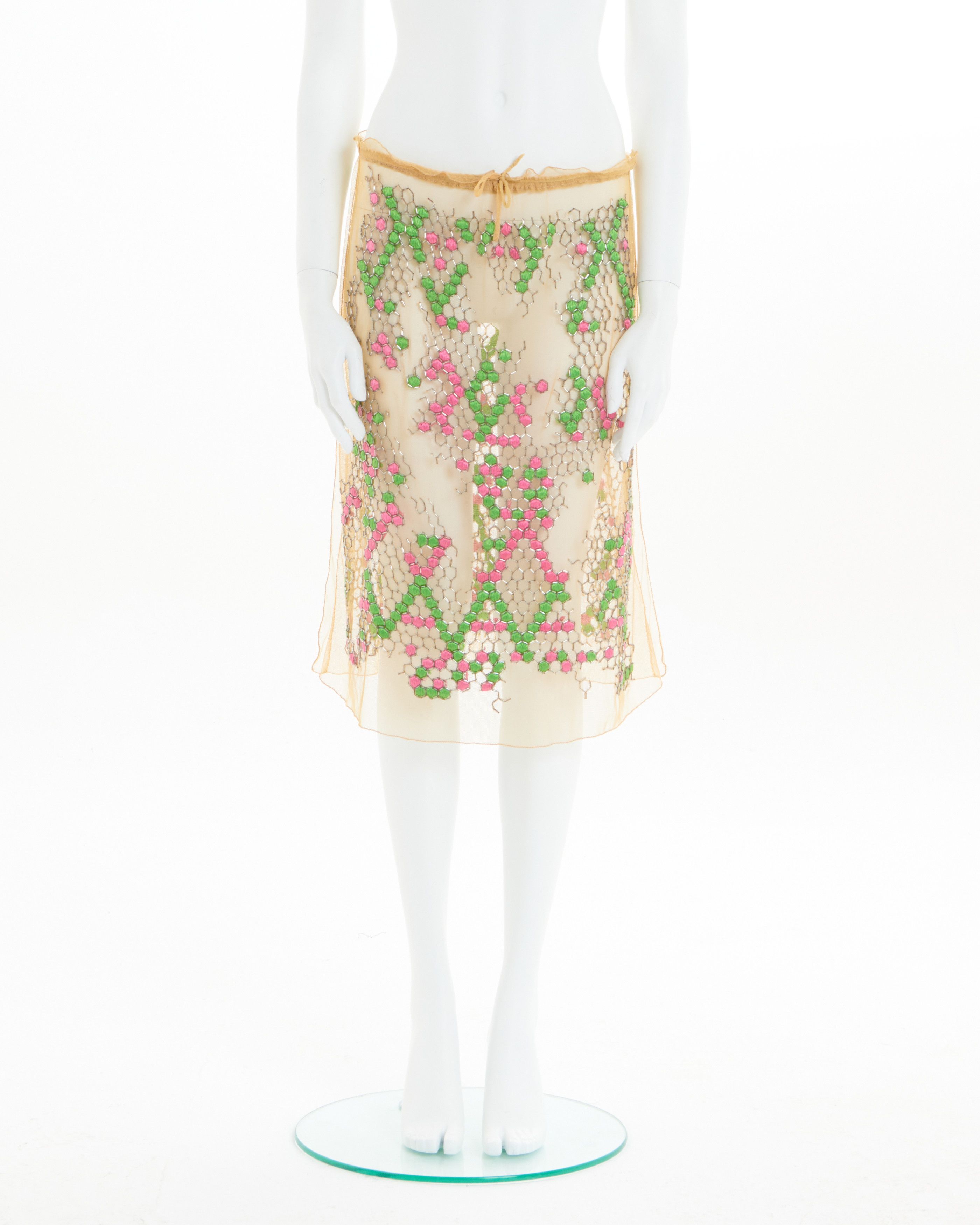 スカート FENDI Linen beige longuette skirt Fendi Fendi Linen Beige Longuette Skirt | Grailed