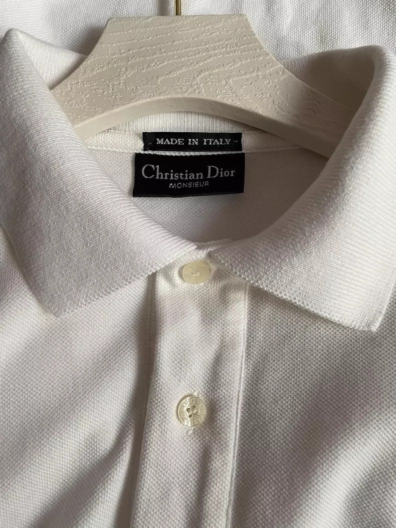 Dior Christian Dior Long Sleeve Polo Shirt M-2505 Size US M / EU 48-50 / 2 - 2 Thumbnail