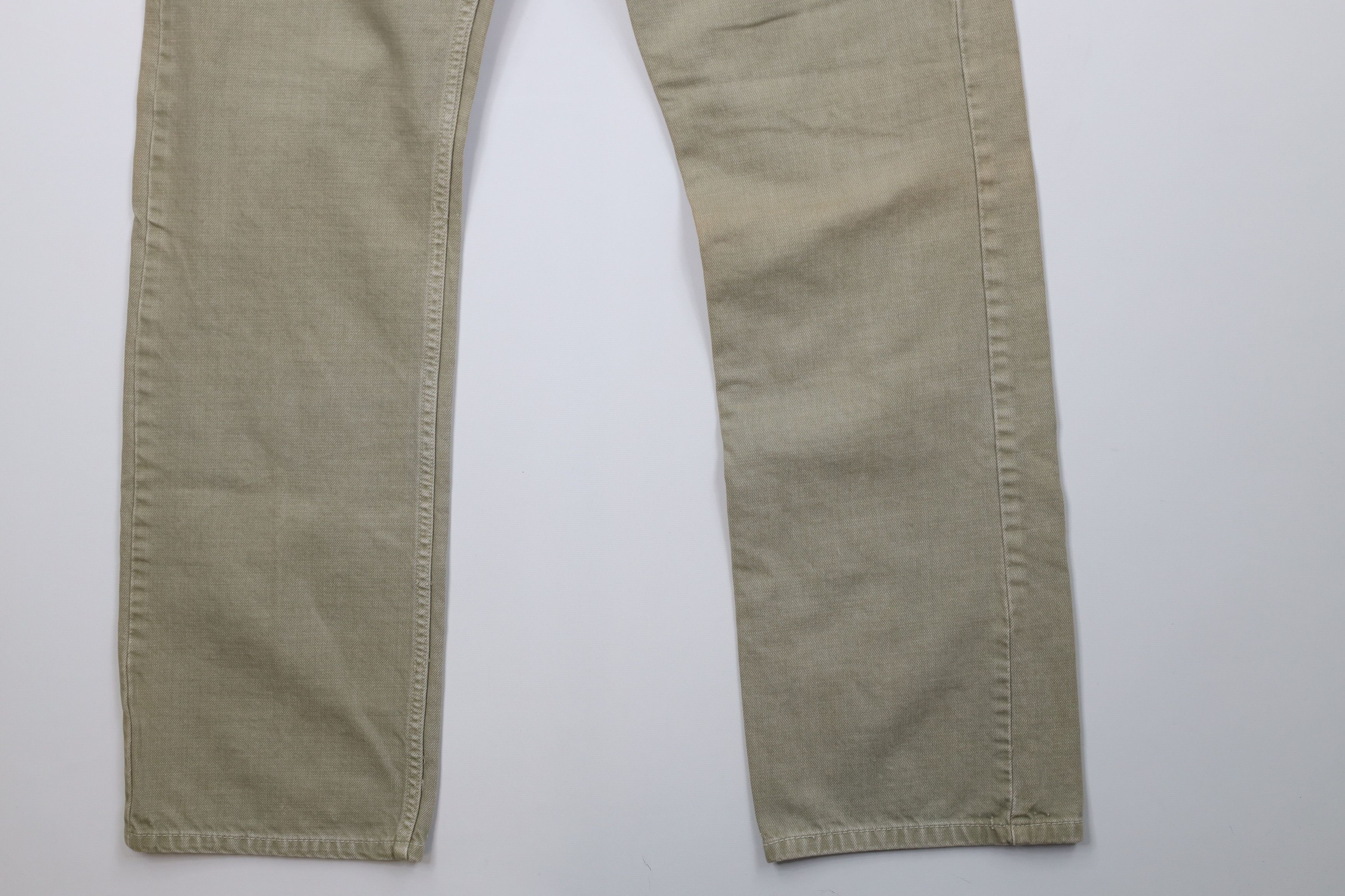 Levi's Vintage Y2K Levis 505 Regular Straight Leg Jeans Light Green Size US 34 / EU 50 - 4 Thumbnail