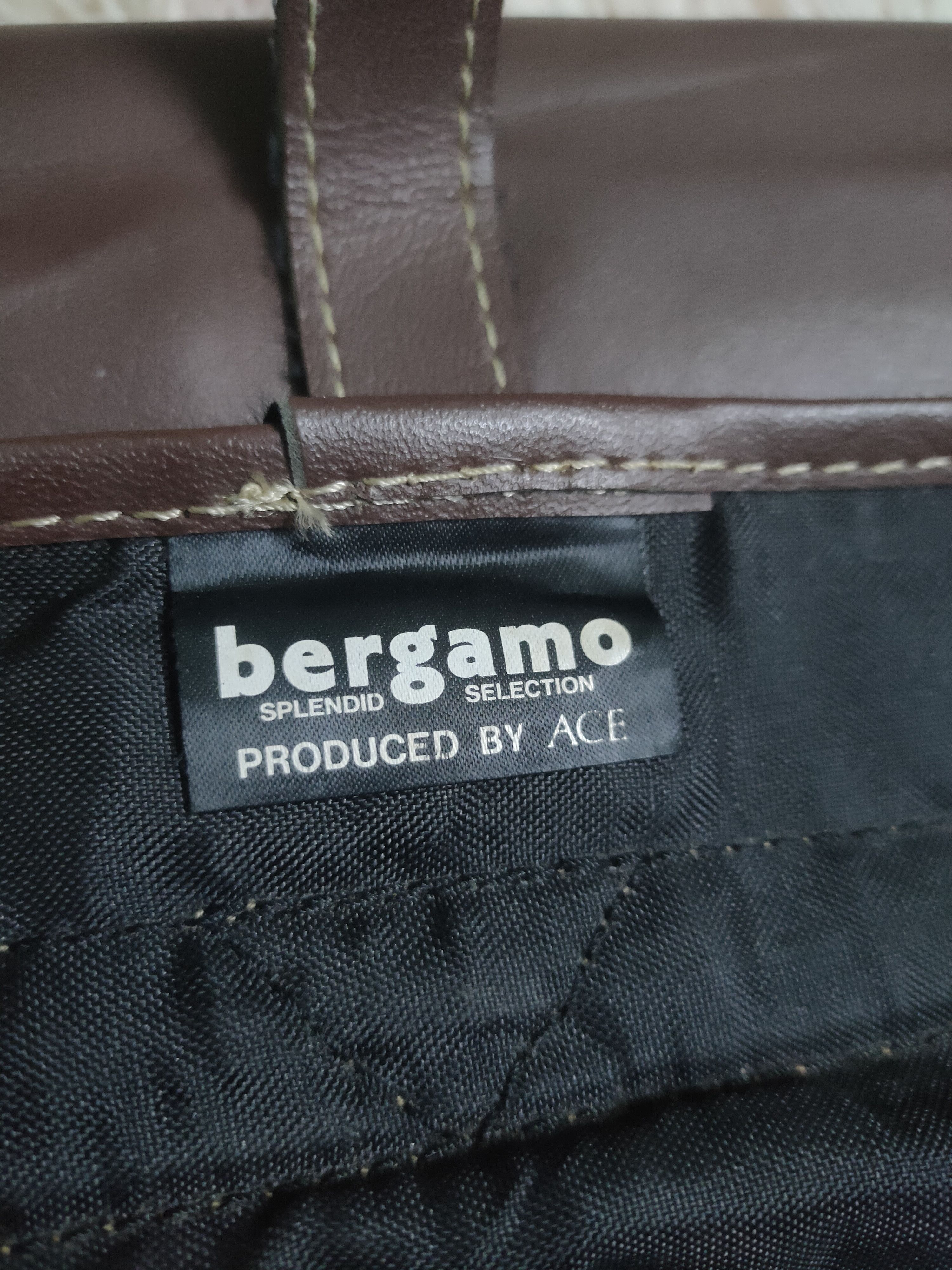 Bergamo New York Bergamo genuine leather bag Size 38 - 4 Thumbnail