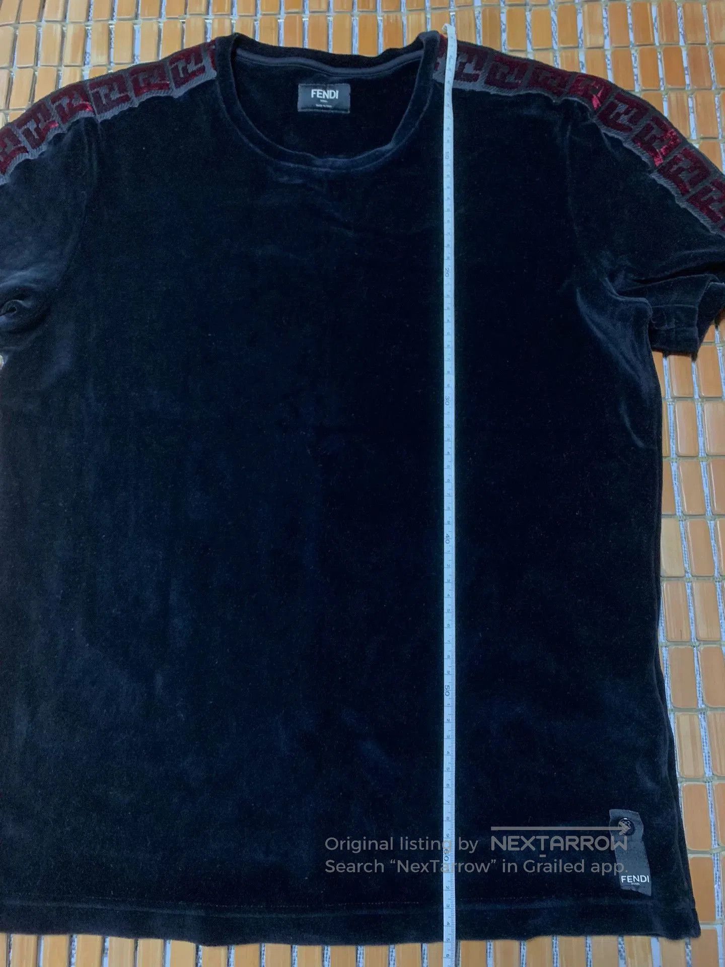Fendi Fendi 2021 Limited Velvet Short Sleeve. Size US S / EU 44-46 / 1 - 7 Thumbnail