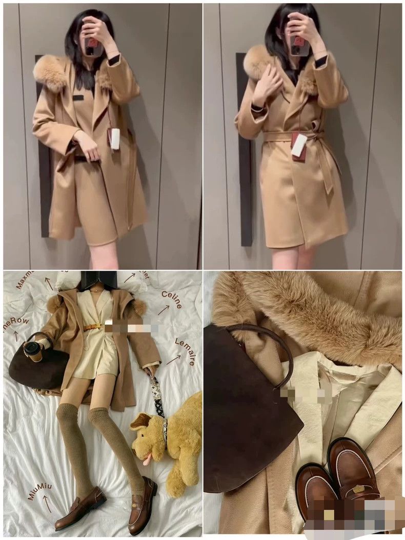 Max Mara Max Mara Hot Camel Coat Size S / US 4 / IT 40 - 8 Thumbnail