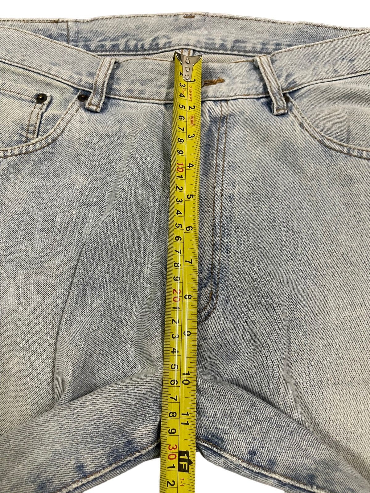 14th Addiction Vintage Japanese Brand Blue Wash Distressed Baggy Jeans Size US 32 / EU 48 - 12 Thumbnail