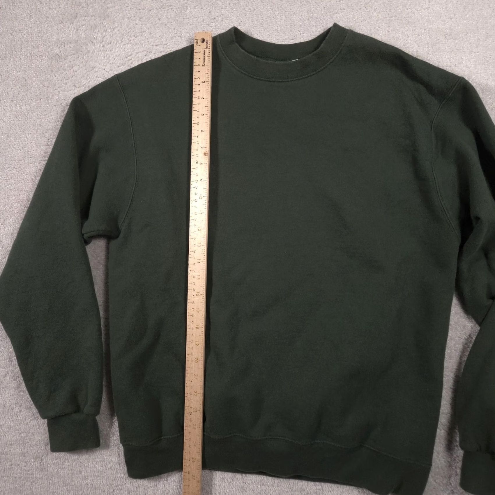 Champion VINTAGE Champion Sweatshirt Mens Large Green Crewneck Pullover C Logo Fleece Size US L / EU 52-54 / 3 - 7 Thumbnail