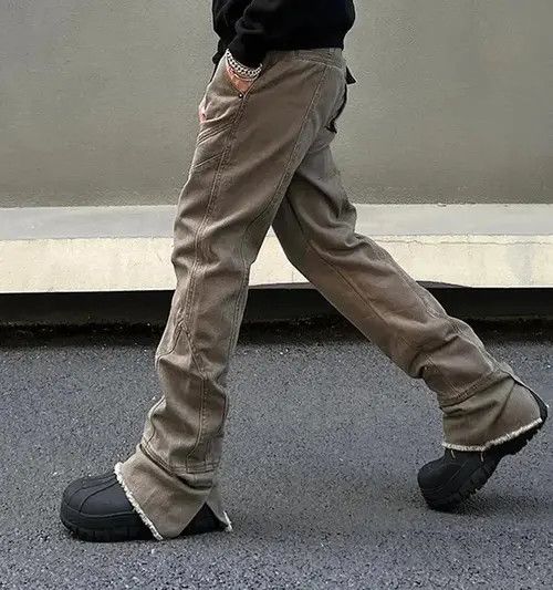 HYPEDEPT Vintage Baggy Flared Jeans Size US 28 / EU 44 - 4 Thumbnail