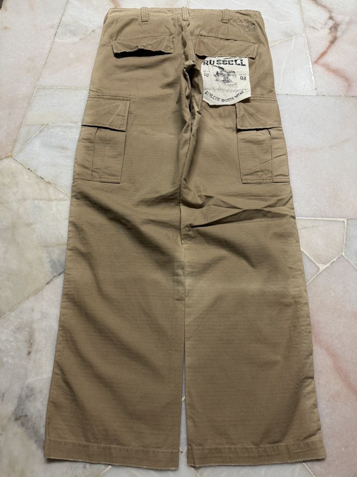 Russell Athletic 💥Nice Faded Y2K Russell Athletic Sportwear Cargo With Tag Size US 31 - 20 Thumbnail