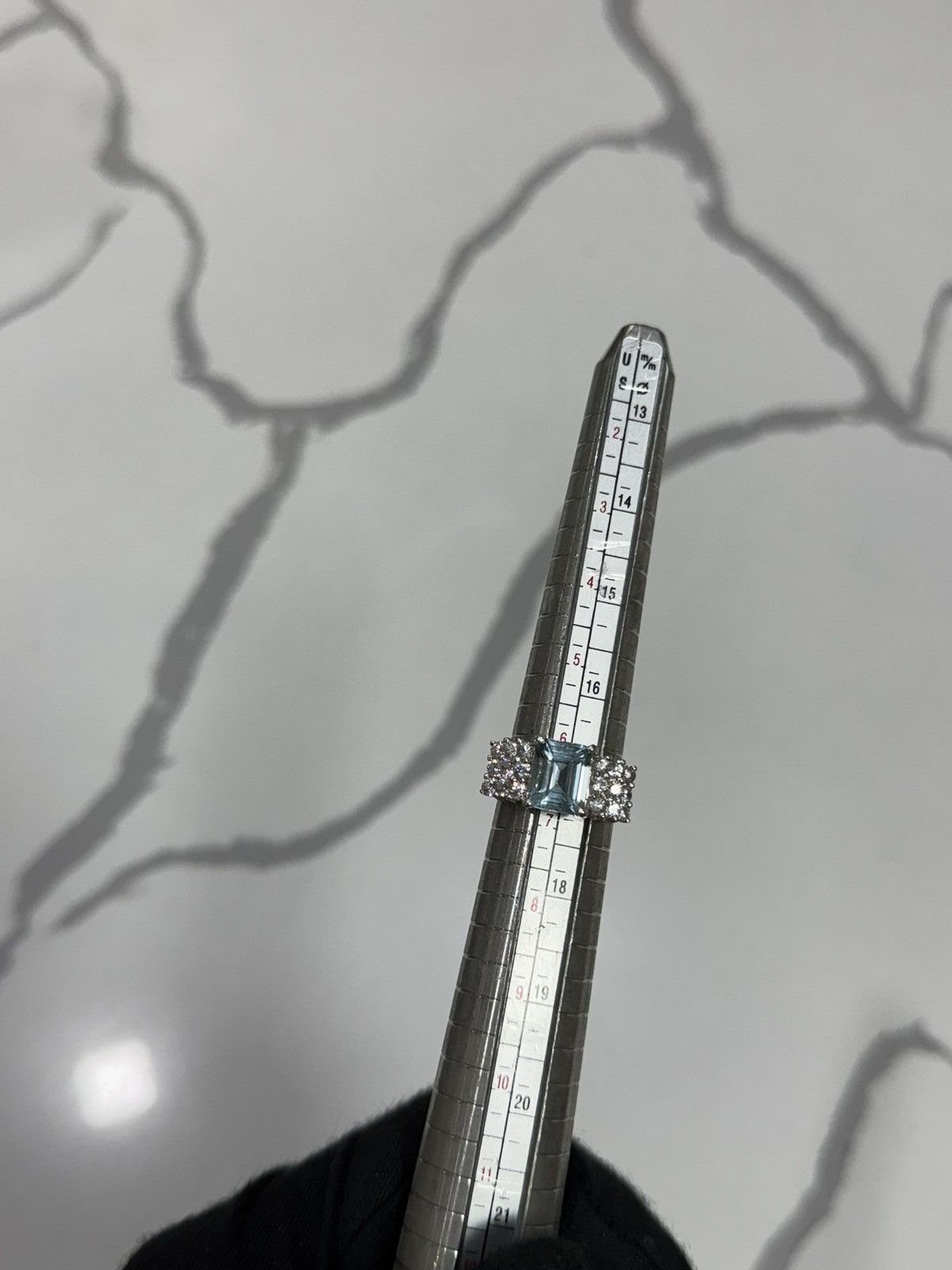 Jewelry Fessenden & Co. silver ring with aquamarine & topaz gems Size ONE SIZE - 18 Thumbnail