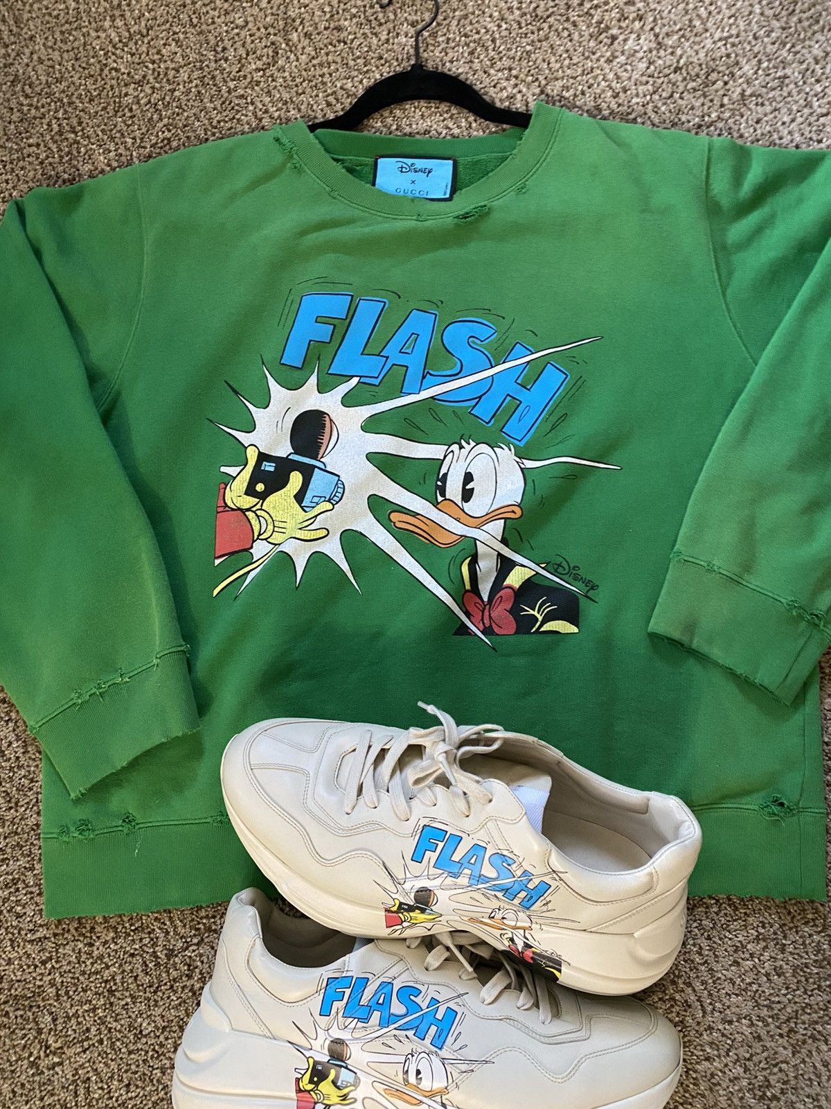 GUCCI × Disney FLASH スウェット S(175/92A GUCCI × Disney FLASH スウェット S(175/92A GUCCI × Disney