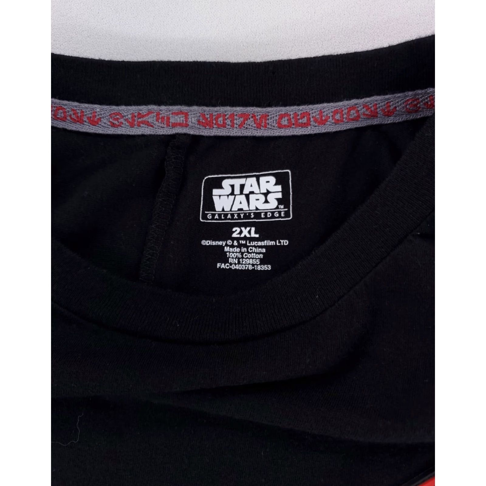 Disney Disney Parks Star Wars Galaxy's Edge 709 Legion Shirt Black Long Sleeve Mens XXL Men 2XL Size US XXL / EU 58 / 5 - 4 Thumbnail