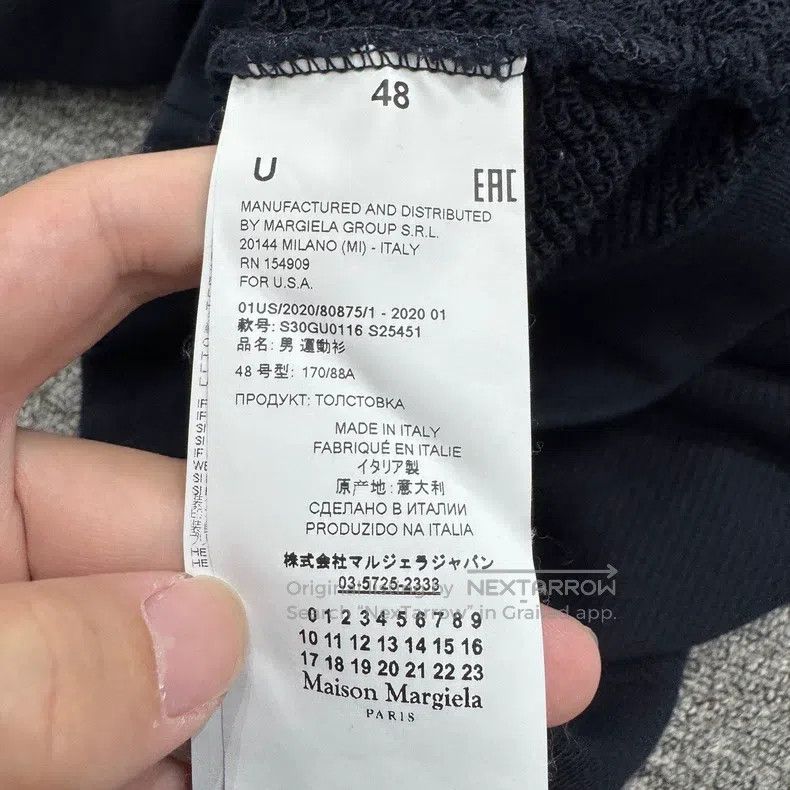 Maison Margiela Maison Margiela Embroidered letter sweatshirt Size US M / EU 48-50 / 2 - 3 Thumbnail