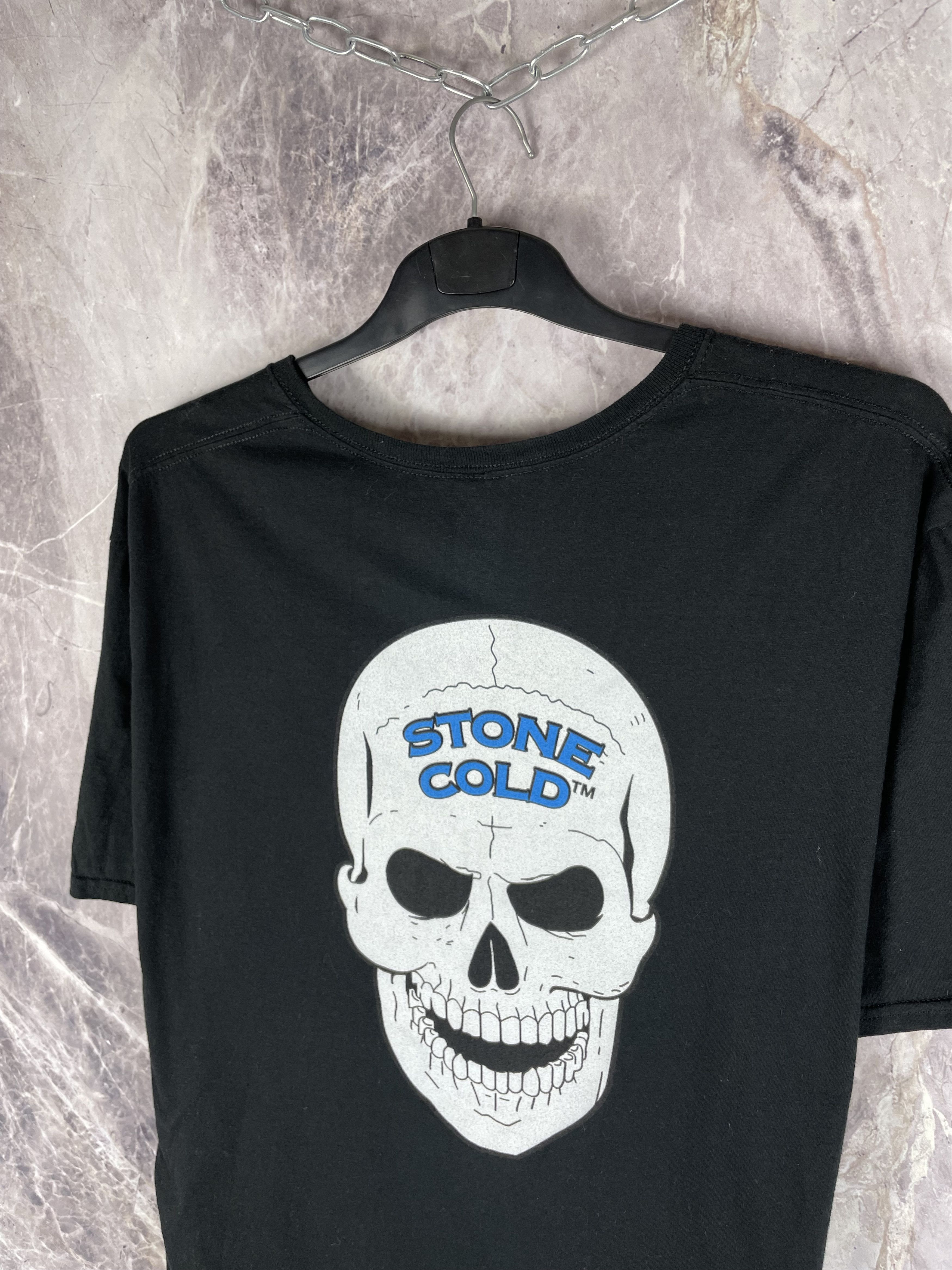 WWE Vintage Stone Cold Steve Austin 3:16 WWE skulls tee 90’s Size US XXL / EU 58 / 5 - 3 Thumbnail