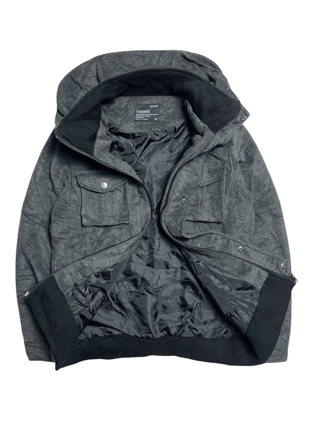 GOA 2000’s Amorte - Cyber Military Style Bono Jacket Size US M / EU 48-50 / 2 - 2 Thumbnail