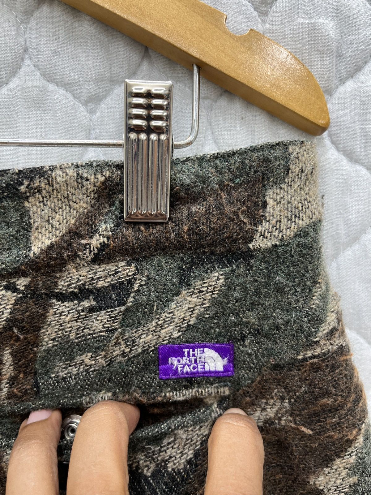 The North Face × Vintage 🔥🔥🔥STEALS VTG THE NORTH FACE CAMO WOOL PANTS Size US 34 / EU 50 - 11 Thumbnail