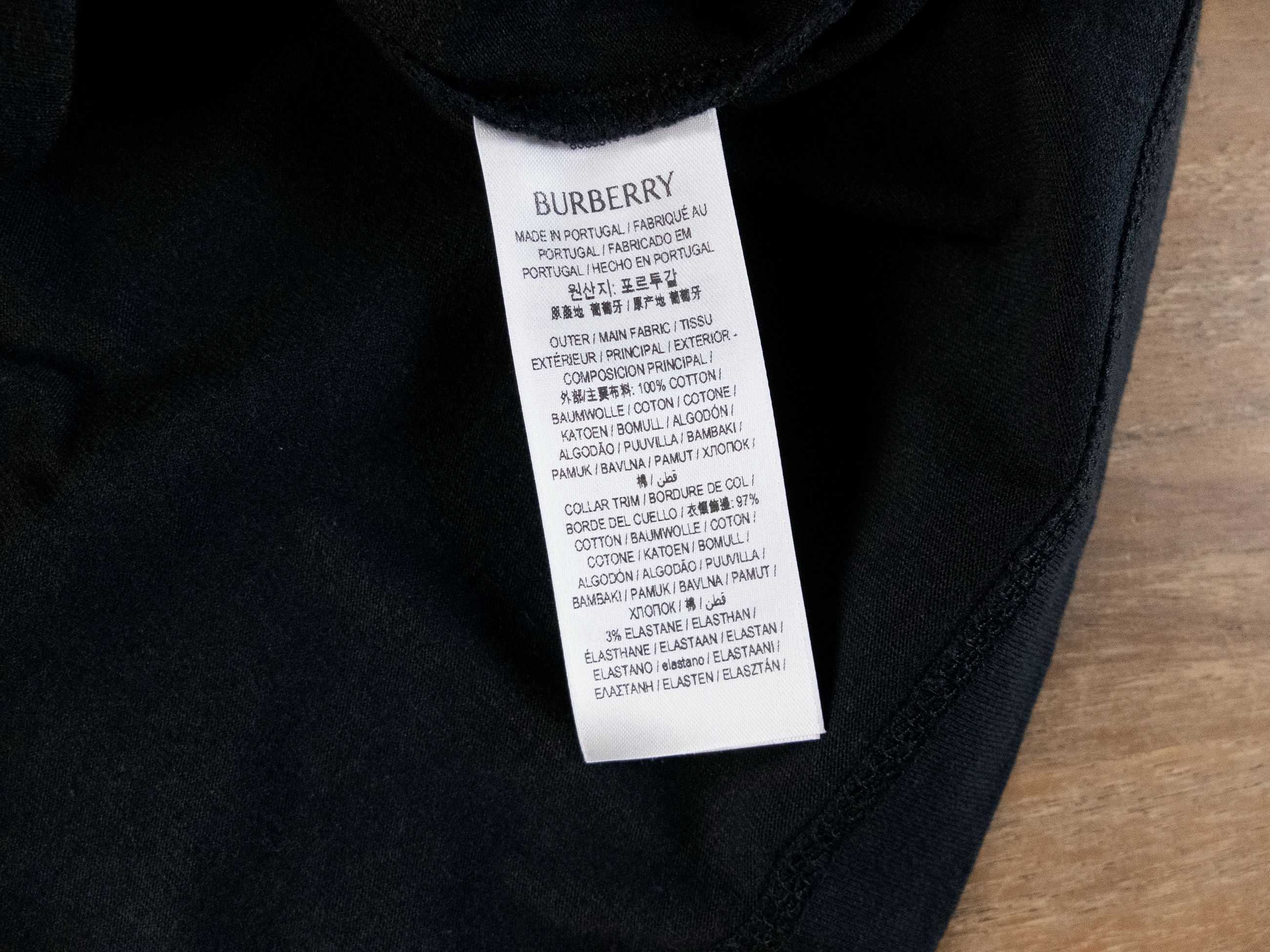 Burberry BURBERRY black equestrian knight logo patch t-shirt Small Size US S / EU 44-46 / 1 - 9 Thumbnail