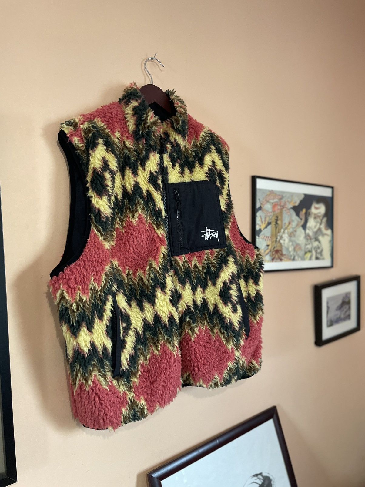 Stussy Stussy Fleece vest Size US XL / EU 56 / 4 - 1 Thumbnail