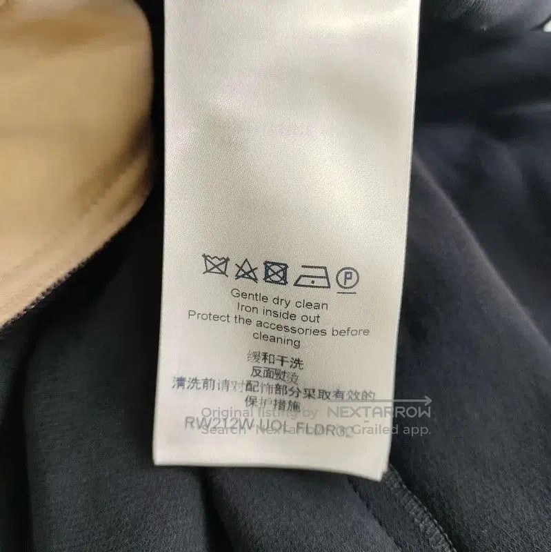 Louis Vuitton Louis Vuitton Black Cotton XS Dress . Size XS / US 0-2 / IT 36-38 - 3 Thumbnail