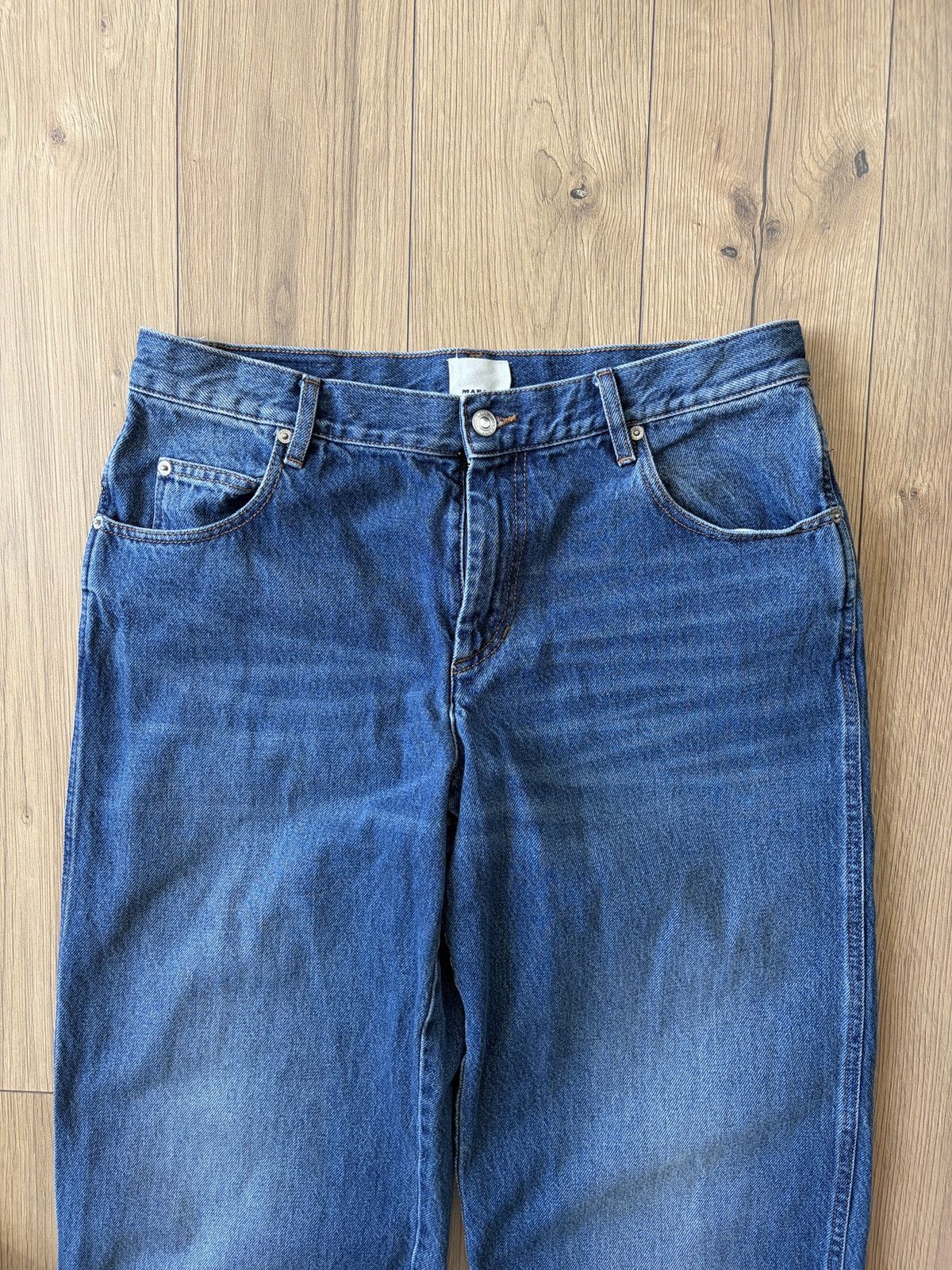 Isabel Marant MARANT Jorge Denim Wide Loose Fit Pants Size US 33 - 4 Thumbnail